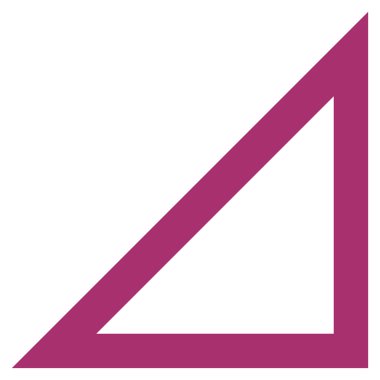 Kontur vektör simgesi aşağı ok ucu