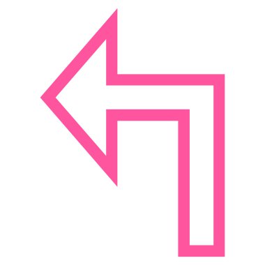 Sol kontur vektör simge açmak