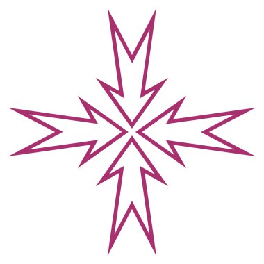 Oklar kontur vektör simge sıkıştırmak