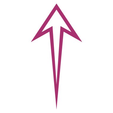 Anahat vektör simge yukarı ok