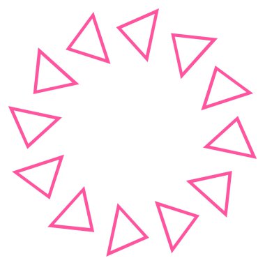 Döndürme kontur vektör simgesi