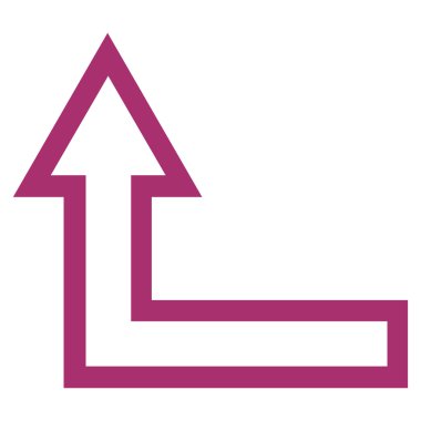 İnce çizgi vektör simge kadar açmak