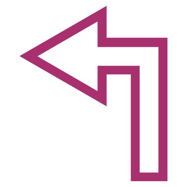 Sol anahat vektör simge açmak