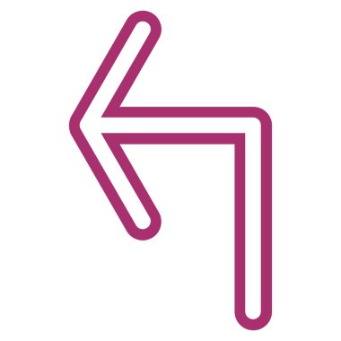 Sol kontur vektör simge açmak