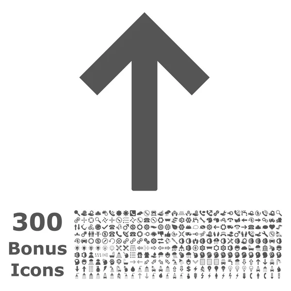 Van platte Vector pijlpictogram met Bonus — Stockvector