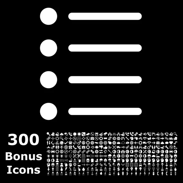 Items platte Vector Icon met Bonus — Stockvector