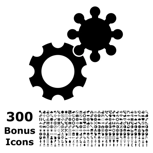 Плоская векторная икона с бонусом — стоковый вектор