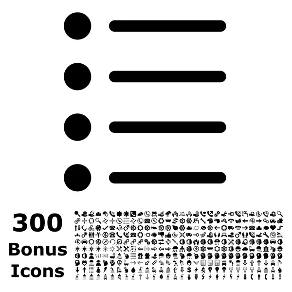 Items platte Vector Icon met Bonus — Stockvector