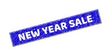 Grunge Yeni Yıl Satışı Dikdörtgen Çizik Filigran