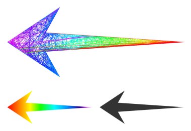 Spektrum Ağ Grafik Okunun Sol Simgesi
