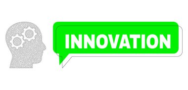 Yanlış Yerleştirilmiş İcat Yeşil Söz Çerçevesi ve Ağ 2B Beyin Takımları