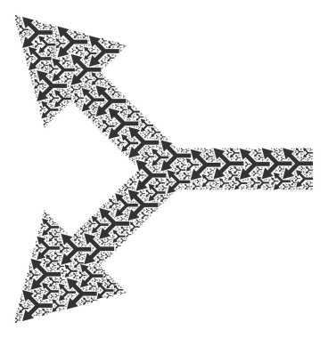 Bifurkasyon Oku Özyinelemeli Ögelerin Mozaiğinden Sola