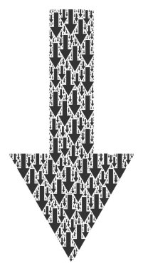 Itself Simgelerinin Fraktal Kompozisyonu Aşağı Okla