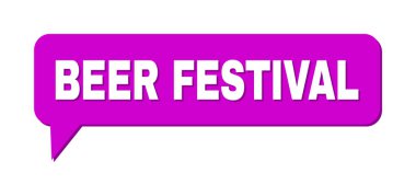 Sohbet Bira Festivali Renkli Bulut Çerçevesi