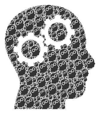 Itself Simgelerinin Beyin Dişlileri Fraktal Bileşimi