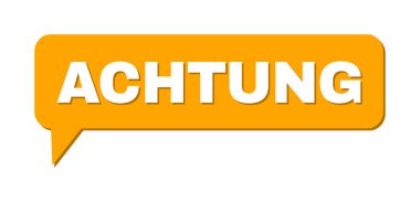 Konuşma ACHTUNG Renkli Bulut İletisi