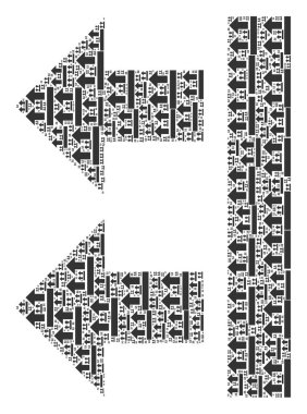 Itself Simgelerinin Sol Fraktal Mozaiğini Getir