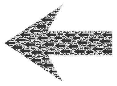 Arrow Sol Özyineleme Mozaiği