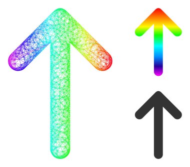 Spektrum Doğrusal Gradyan Oku Yukarı Simgesi