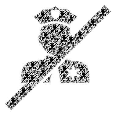 Kara Liste Polis Özyineleme Kolajı