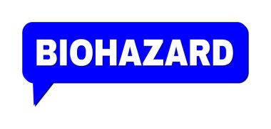 Konuşma BiyoHAZARD Renkli Kabarcık Çerçevesi