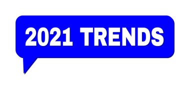 Sohbet 2021 TRENDS Renkli Kabarcık Çerçevesi