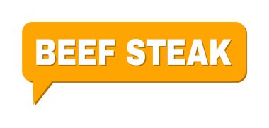 Konuşma Biftek Renkli Kabarcık İletisi