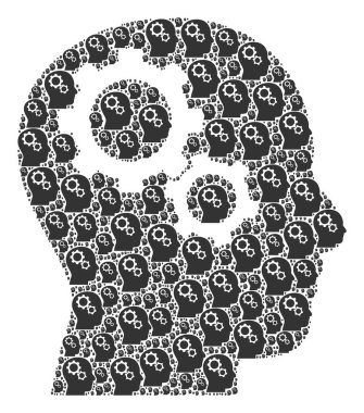 Itself Simgelerinin Beyin Dişlileri Fraktal Bileşimi