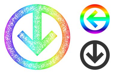 Spektrum Yumurtadan Çıkan Gradyan Yönü Aşağı Simge