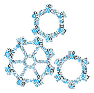 Vites Özyinelemeli Mozaik Ögeleri