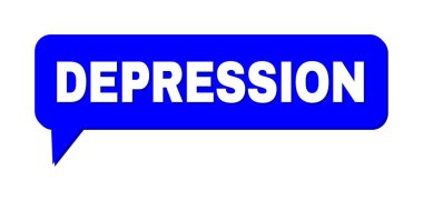 Konuşma Depresyonu Renkli Bulut Çerçevesi