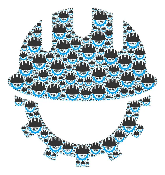 Ögelerin Hardhat Fraktal Kolajı