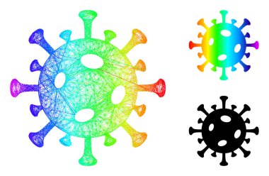 Gökkuşağı Yumurtadan Çıkan Gradyan Virüs Simgesi