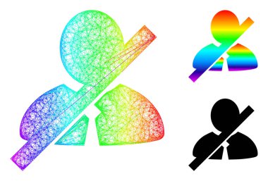 Hayalet Ağ Gradyan Frorbidden Clerk Simgesi