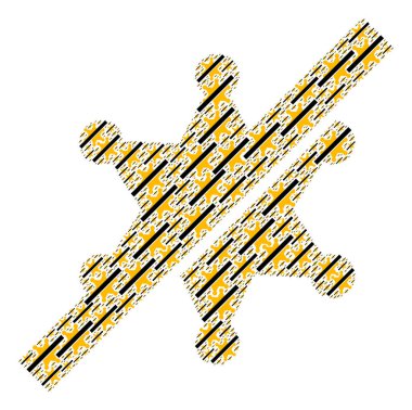 Öz Ögelerin Şerif Fraktal Mozaiği