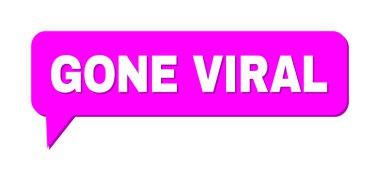 Konuşma GİTTİ VIRAL Renkli Kabarcık İletisi