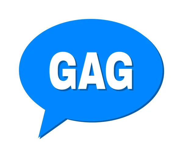 Conversation GAG Colored Cloud Message — Stockvektor