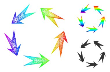 Spektrum Ağ Gradyan Döndürme Simgesi