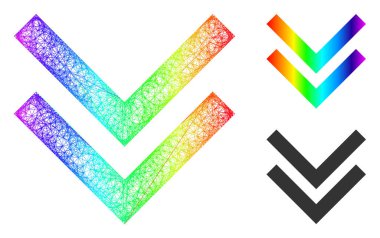 Spektrum Yumurtadan Çıktı Gradyan Kayması Simgeden Aşağı