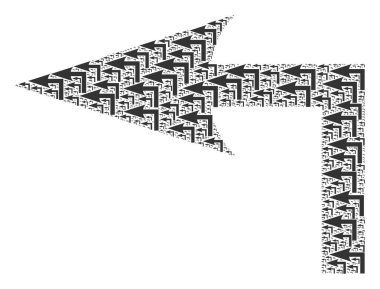Özyineleme Kolajını Sola Çevir