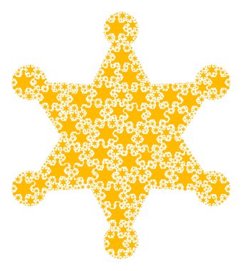 Ögelerin Özyinelemeli Şerif Yıldızı