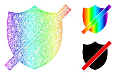 Spektrum Yumurtadan Çıkan Gradyan Yanlış Kalkan Simgesi