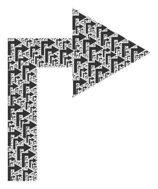 Ögelerin Fraktal Mozaiğinden Sağa Dön