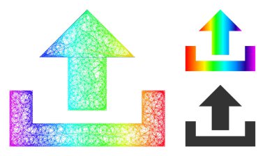 Spektral Ağ Gradyan Gönderme Simgesi