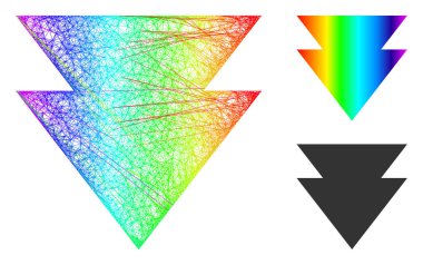Spektral Ağ Gradyanı Simgeden Aşağı Taşı