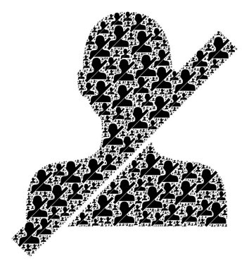 Kısıtlı Boy Itself Simgelerinin Fraktal Kolajı