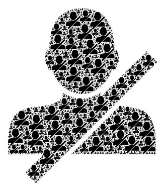 Kısıtlı Kullanıcı Özyineleme Mozaiği Itself Simgelerinin