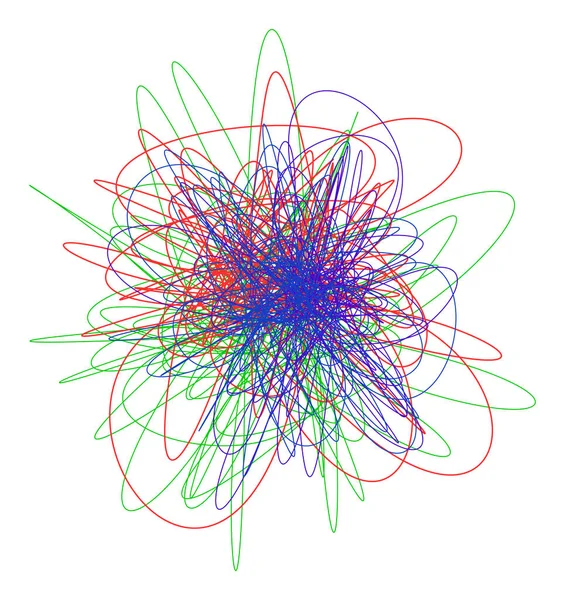 Renkli Dizgiler Karışık Düz Grafikler Çizimi — Stok fotoğraf