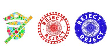 Çiğnenmiş Mühür ve Kapalı Polis Mozaiği Yeni Yıl Sembollerini Reddet