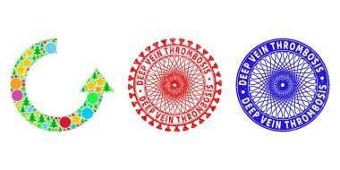 Derin Damar Trombozu Grunge, Noel Sembolleri Kolajını Yükselt ve Mühürle